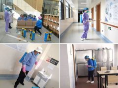 疫情期间我院加强防控消毒工作